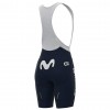 Completo Maglia + Pantaloncino con bretelle 2021 Movistar Team Donna N001